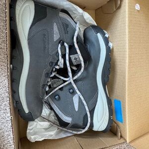 Columbia Gray Hiking Boots - used for one hike